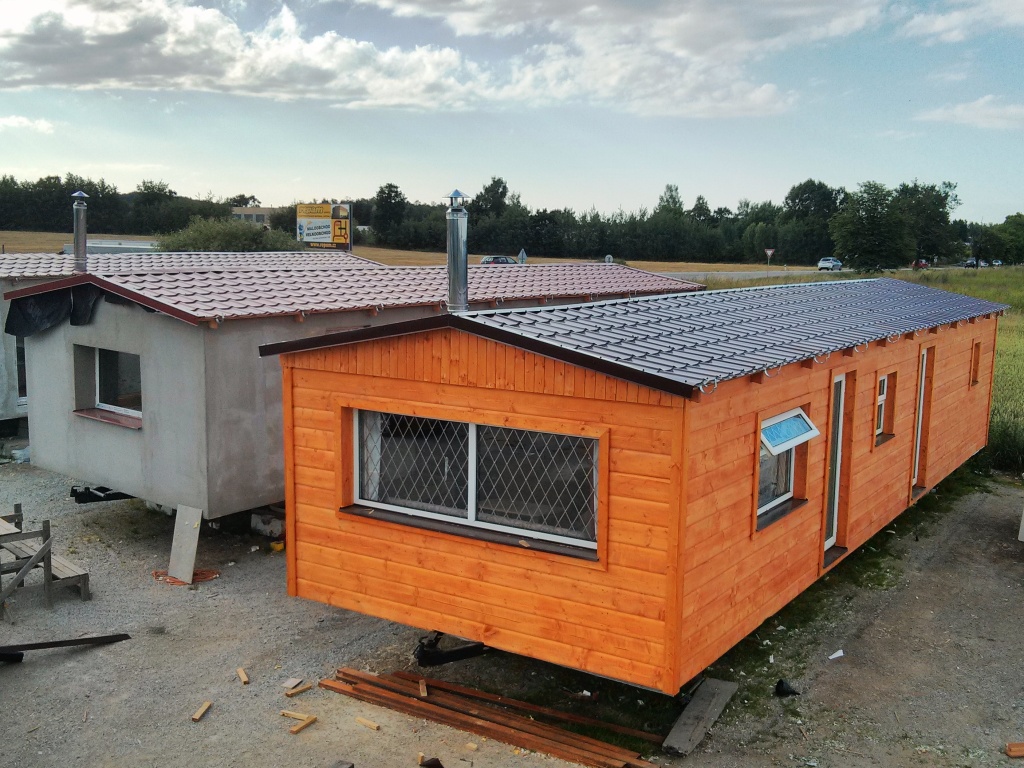 mobilní domy dřevěné k trvalému bydlení